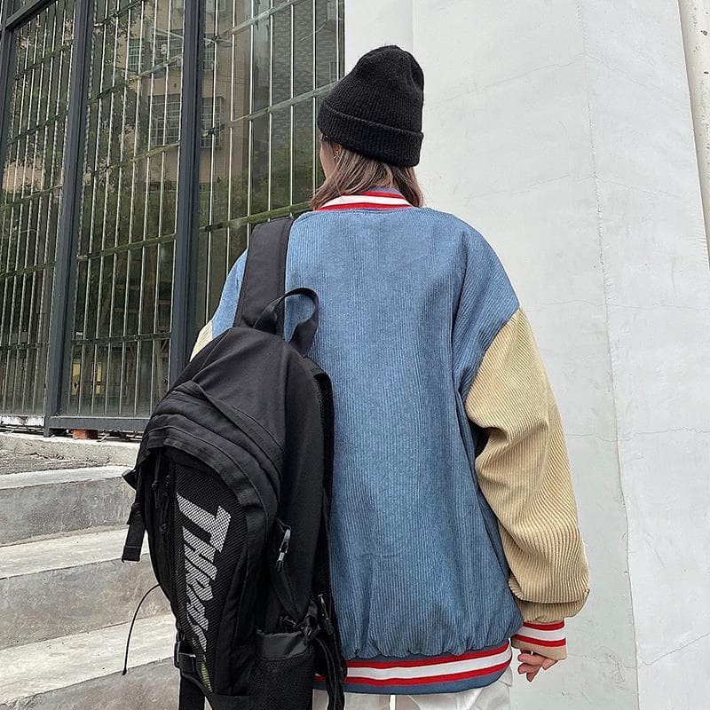 ⚾ Áo khoác bomber bóng chày nhung unisex hot trend ulzzang 2020 (backup Kỳ Lân Shop) | BigBuy360 - bigbuy360.vn