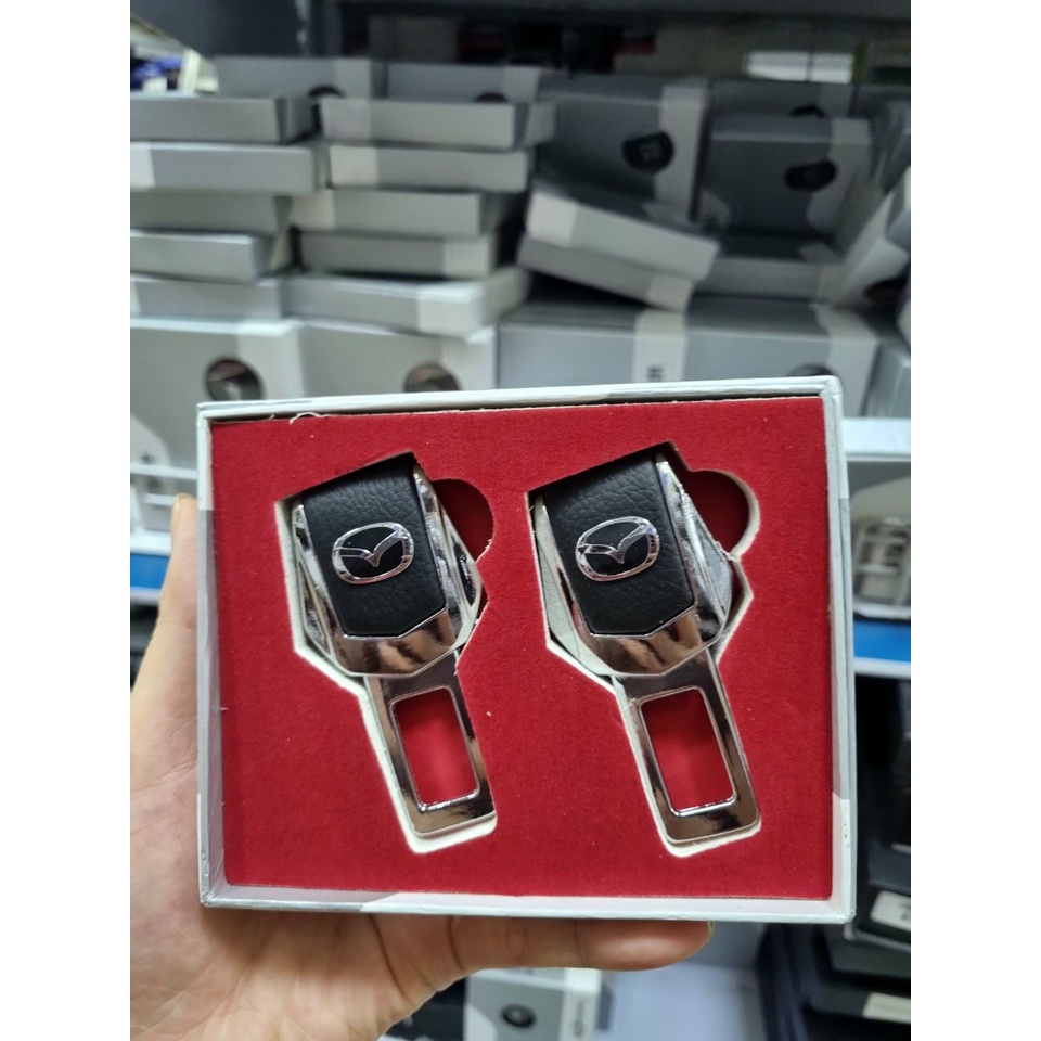 Chốt Cài Dây Đai An Toàn Cho Xe Mazda CX5, 2, 3, 6, CX8, CX9 Cao Cấp Hợp Kim