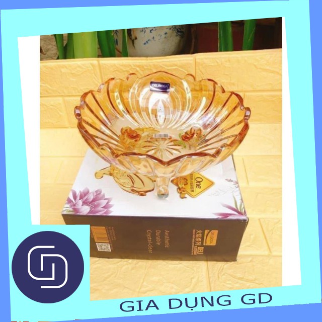 BÁT THUỶ TINH 3 CHÂN HÀNG CHUẨN MẪU XỊN NHẤT E VỀ VỀ ĐỦ 2 MẪU TRẮNG VÀ VÀNG DÀY BỊCH ĐẸP MÊ LY