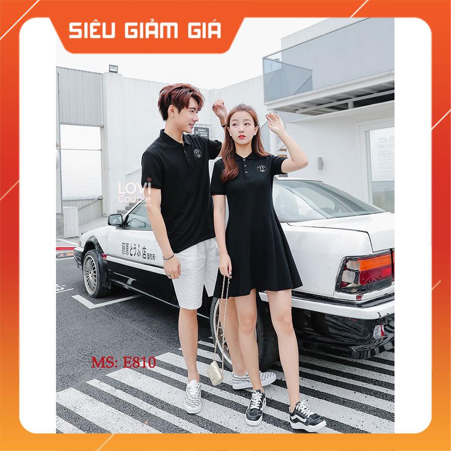 Đồ Đôi - ÁO ĐÔI - Áo váy thun đôi đẹp E810 - LoviCouple - Có FeedBack