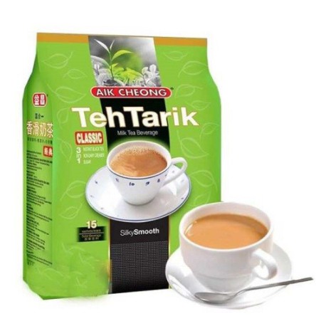 (Sẵn)Trà Sữa Vị Cổ Điển Aik Cheong Teh Tarik Classic 3 In 1 (15 Gói x 40g) - nhập khẩu từ Malaysia