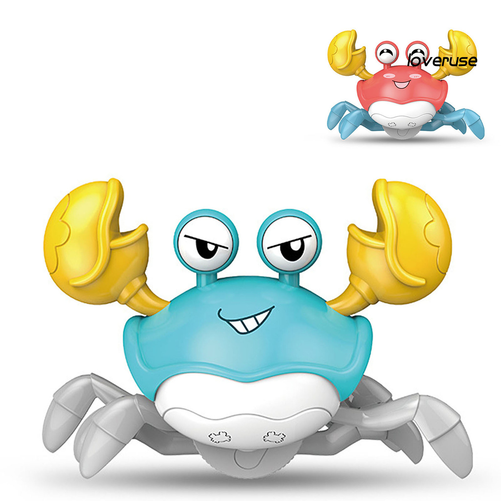 Đồ Chơi Chú Cua Điều Khiển Bằng Giọng Nói Cho Bé