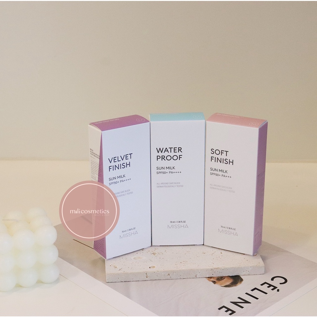 Kem chống nắng Missha dạng sữa