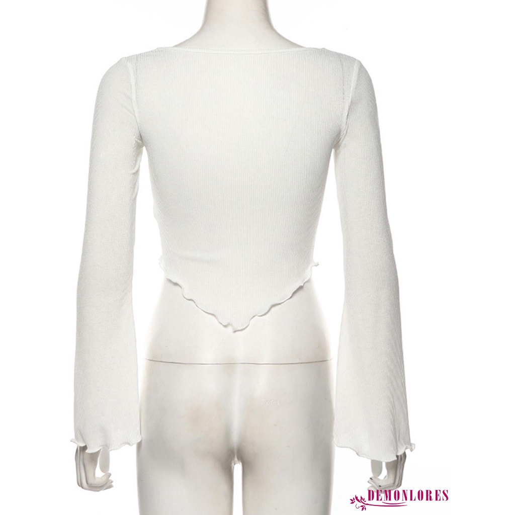 Áo kiểu dài tay thời trang quyến rũ cho nữ