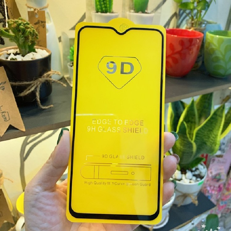 Kính cường lực Realme 5i/ REALME C3/ REALME 5/ REALME 5 PRO REALME 6/ REALME 6i/ REALME 6 PRO loại 9D cao cấp bảo vệ tốt