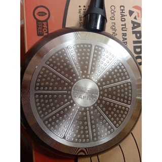 Chảo vân đá đáy từ Rapido (26cm)