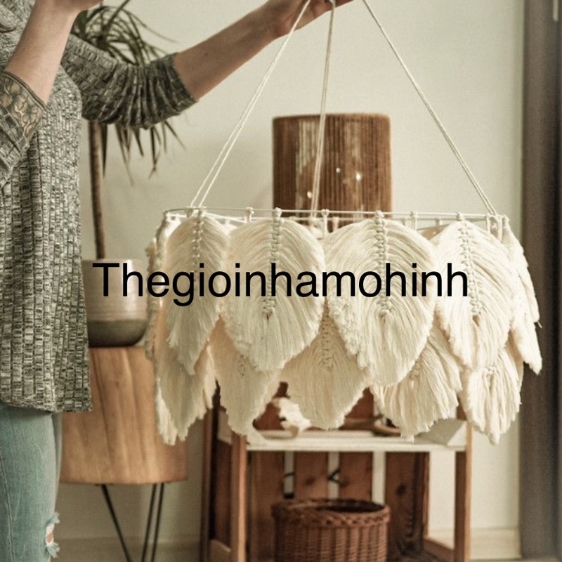 Đèn thả decor trang trí đường kính 30cm