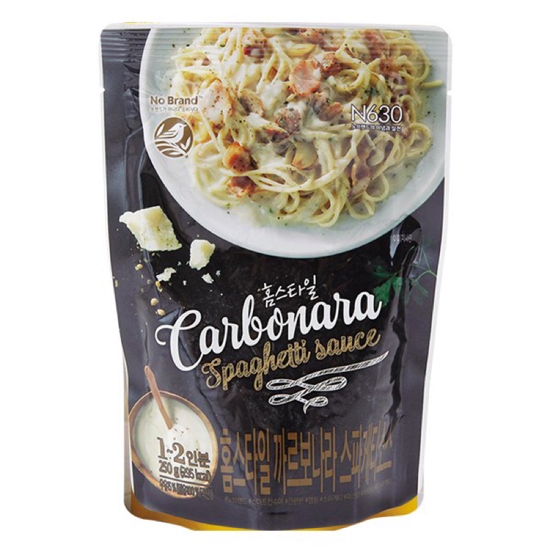 Sốt Kem Phô Mai Carbonara No Brand 250G