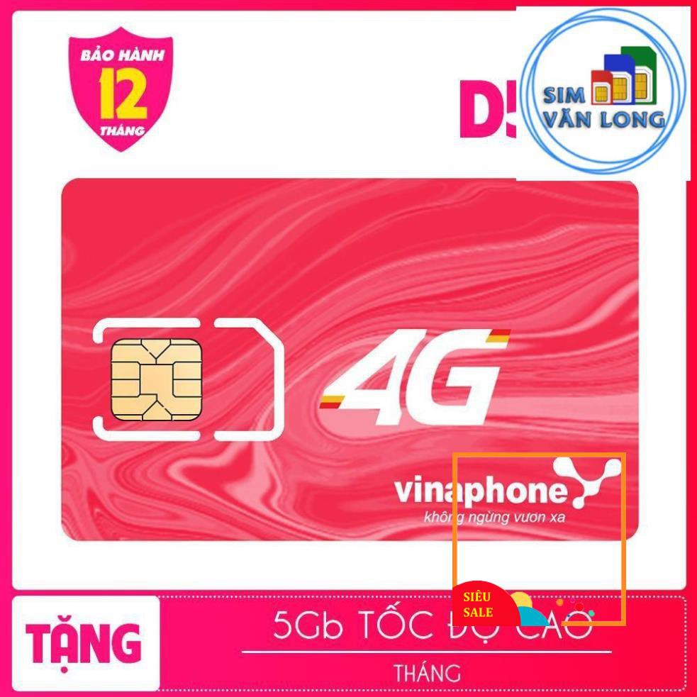 Sim 4G Vina D500 5Gb/tháng, miễn phí 1 năm ko cần nạp tiền