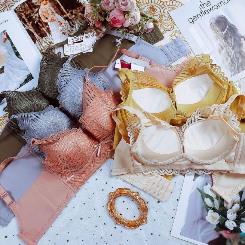 [Q7] Áo Lót Định Hình Ren 3D Siêu Đẩy 4CM-Đệm Hơi Siêu Mềm- Nâng Ngực,Tạo Khe Siêu Đỉnh có video thật a