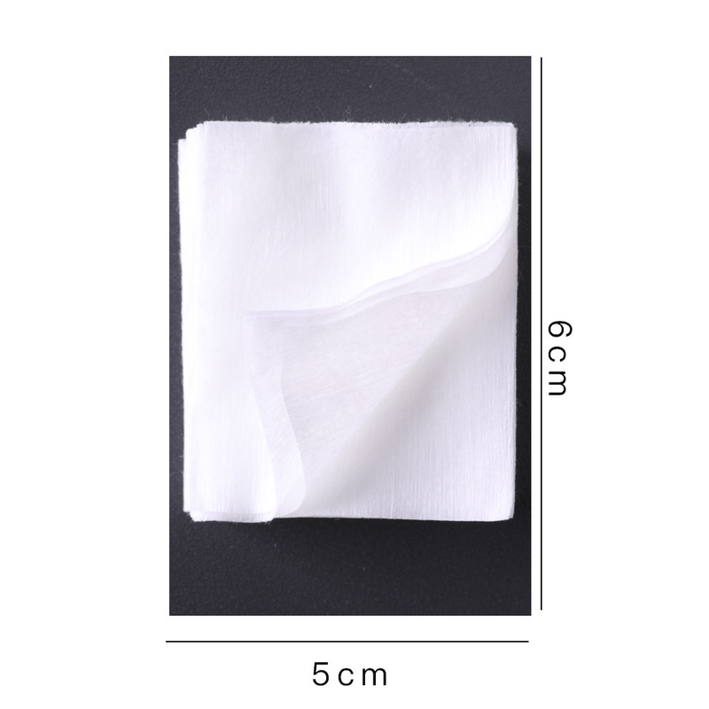 Hộp 100 miếng bông tẩy trang mini bỏ túi tiện lợi BAG U BTT30M