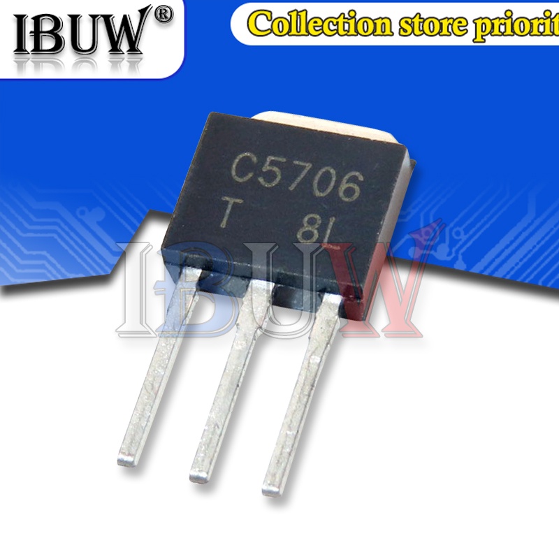 Bộ 10 Mạch Tích Hợp 2SC5706 2SC5707 TO-251 TO251 C5706 C5707