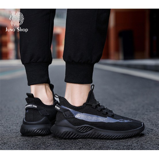 [88K] Giày thể thao nam Fashion khử mùi vải dệt thoáng khí êm chân giày nam cực chất