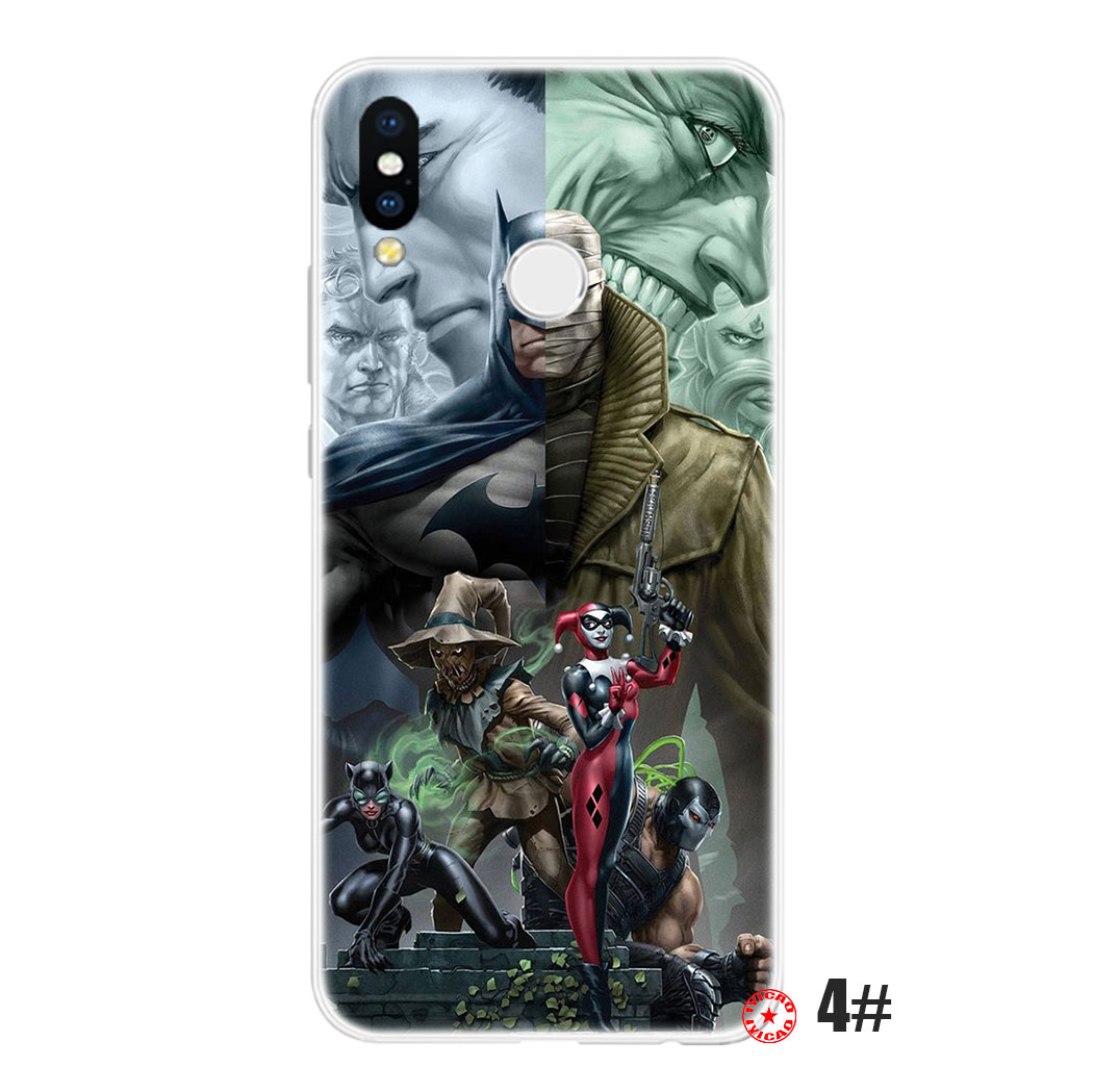 Ốp Điện Thoại Trong Suốt Hình Batman Cv18 Cho Samsung Galaxy J2 J4 J5 J6 J7 J8 Plus Prime M20 M31