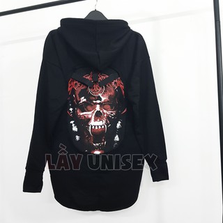 [CÓ ẢNH THẬT] Hoodie nỉ Devil phối khoen