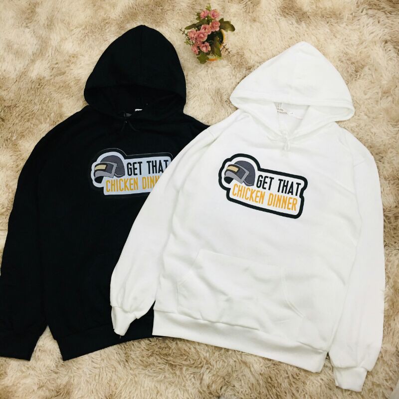 (FREE SHIP)[HOT] Áo HOODIE Pet Pubg CHICKEN DINNER_CHẤT NỈ TÀU SIÊU DÀY&MỀM MỊN_Form Rộng Unisex Nam Nữ Đẹp [SIÊURẺ].