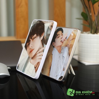 in ảnh gỗ tráng gương bọc viền để bàn treo tường đủ size