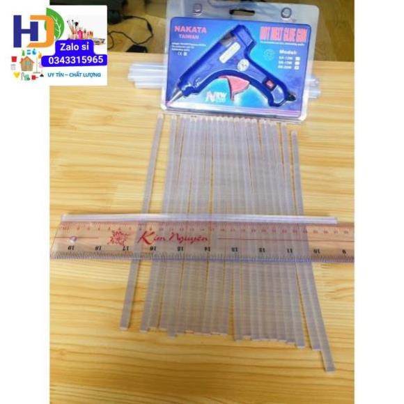 1 cây keo nến silicon loại nhỏ 27cm dùng cho súng bắn keo 20W