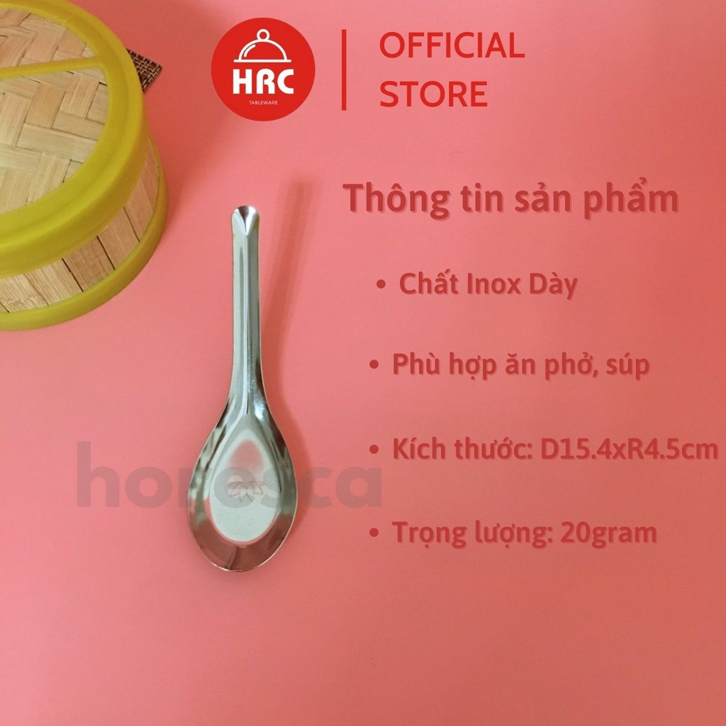 Thìa inox cao cấp hoa sen bền đẹp