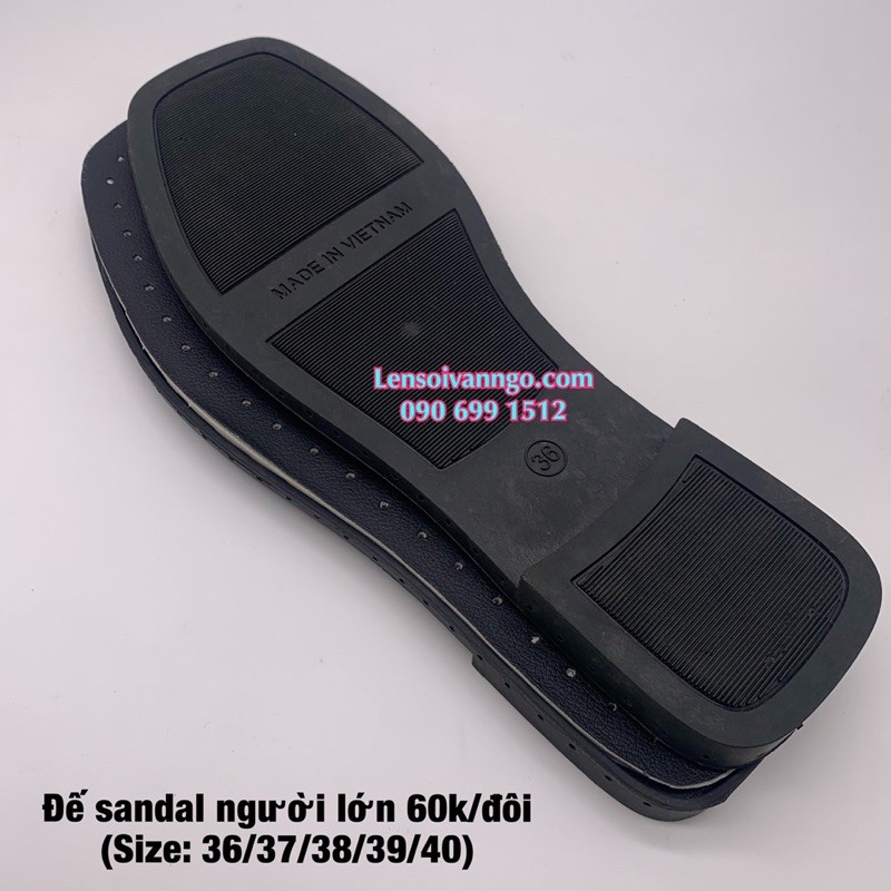 Đế giày sandal người lớn