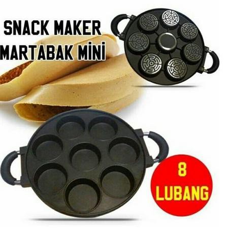 Khuôn Làm Bánh Takoyaki Martabak 7 Lỗ 8 Lỗ