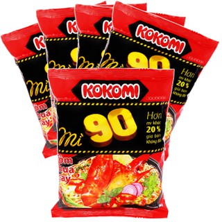 Set 5 gói mì Kokomi 90 Tôm chua cay 90g