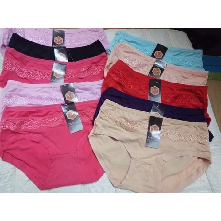 10 quần lót cotton phối ren 5065