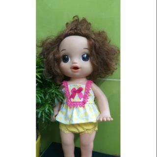 Đồ bộ  dành cho bé baby alive( ngực 18_25cm) cao từ 27_32 cm