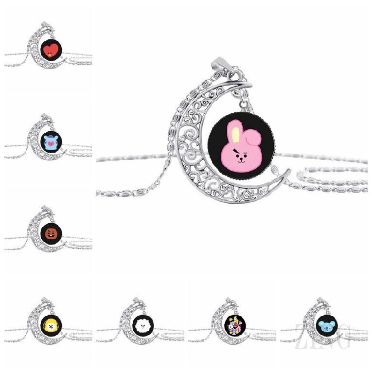 Dây chuyền mặt hình BT21 đáng yêu