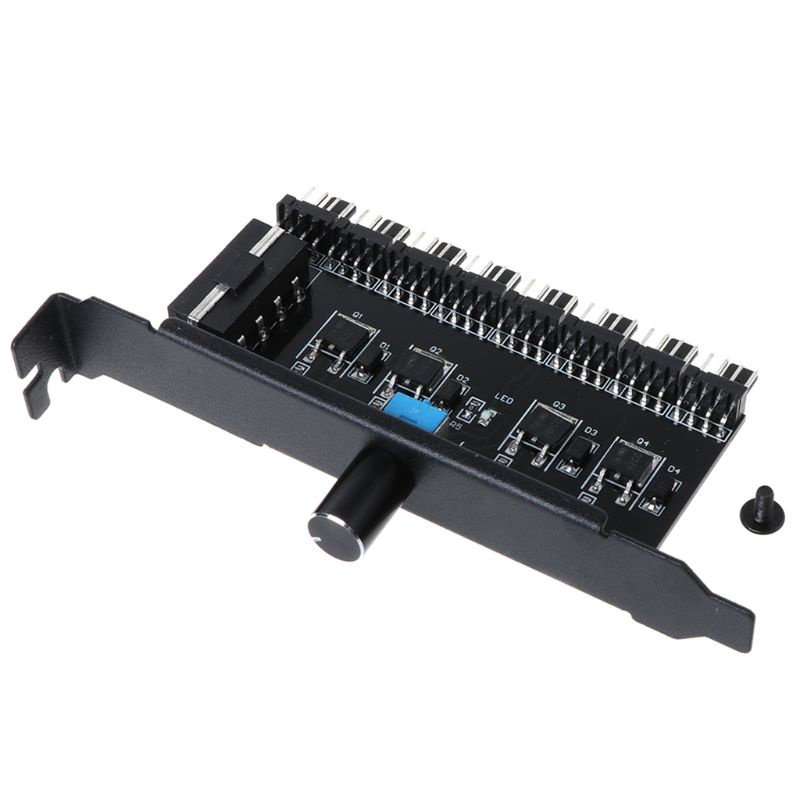 Bộ Chia 1 Ra 8 Cổng Quạt Tản Nhiệt PWM DC 12V 4 PIN Chuyên Dụng Cho PC