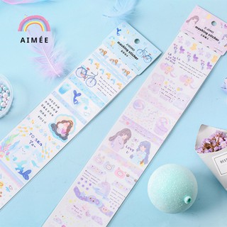Hình dán DIY trang trí Sticker dán tủ, sổ, nhật kí