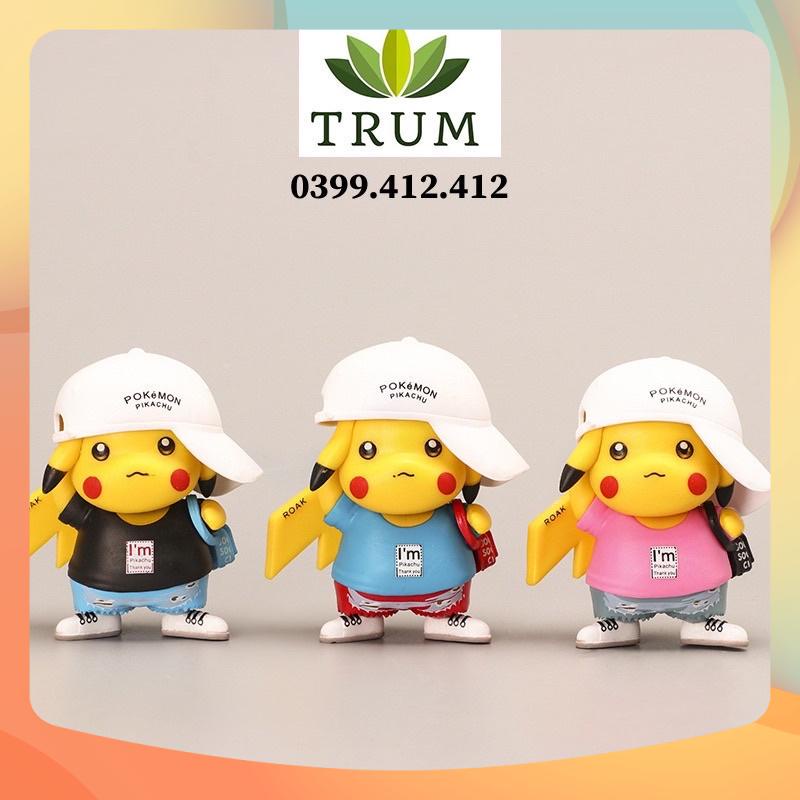 [ Ảnh Thật ] Mô hình pikachu Lớn- phụ kiện trang trí kèm ảnh thật