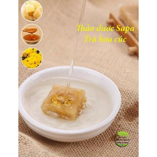 Trà hoa cúc đường phèn mật ong