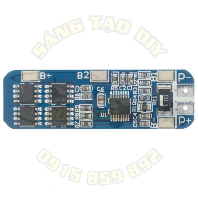 Mạch sạc và bảo vệ pin Lithium 3S 10A 11.1V 12V 12.6V chuyên dụng cho pin 18650 Li-ion Lipo 3.7V