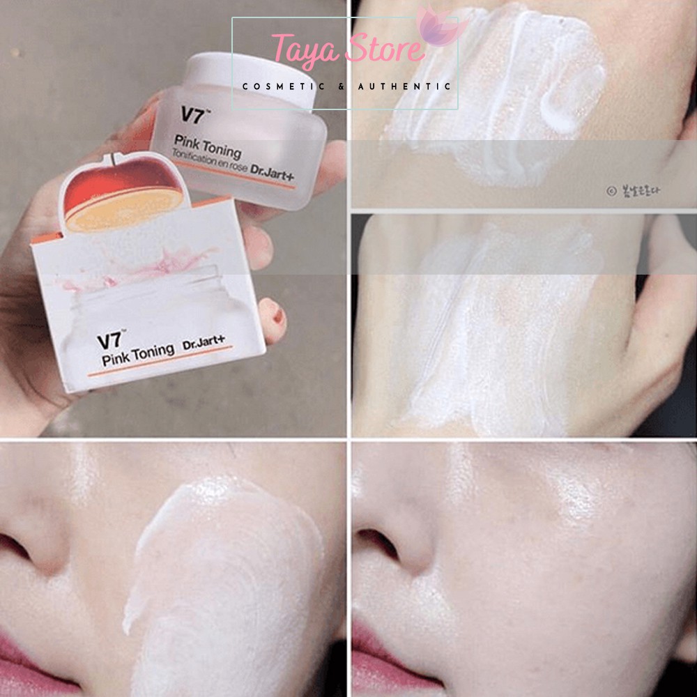 Kem Dưỡng Trắng Da Dr. Jart+ V7 Toning Light Và Pink Toning 50ml