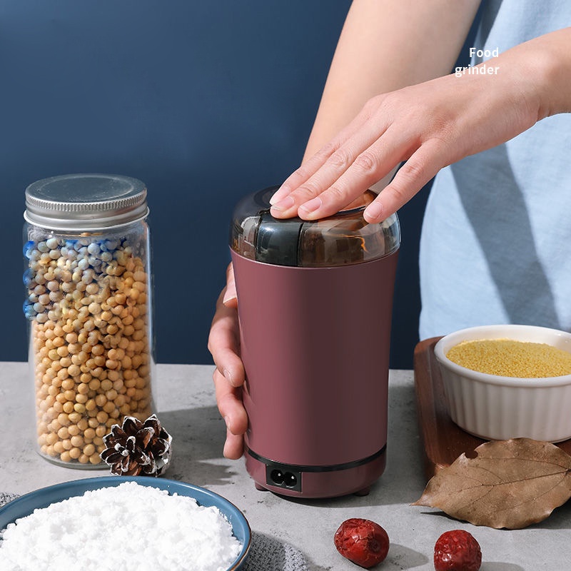 Máy Xay Hạt Khô Bột Ngũ Cốc, Cafe, Thảo Dược, Các Loại Hạt Cực Nhanh Chỉ Từ 6 Đến 18 Giây