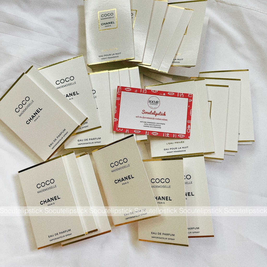 Vial nước hoa Chà neo Coco EDP - Intense - Eau Priivee 1.5ml