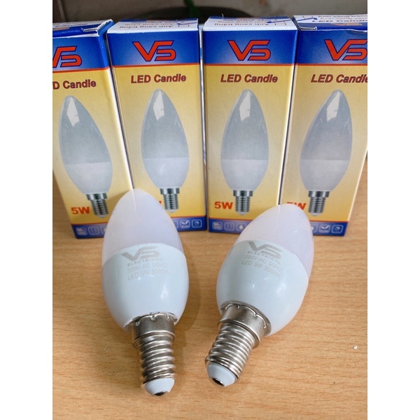 Bóng đèn led, bóng trang trí VS đui E14