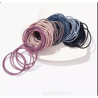 Sét 100 Sợi Cột Tóc Trơn Đủ Màu