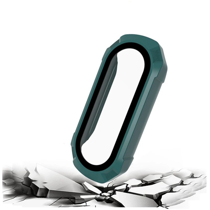 Ốp Lưng Kính Cường Lực Cao Cấp Cho Xiaomi Mi Band 6 5 Mi Band 6 5 4 3