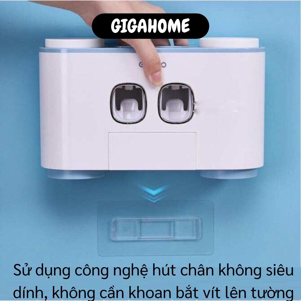 Kệ Nhà Tắm GIGAHOME Bộ Nhã Kem Đánh Răng Tự Động Ecoco Treo Trường, Giá Treo Bàn Chải 8515