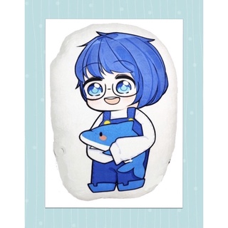 gấu phong cận hero team/gối ôm hero team phong cận in 2 mặt ảnh