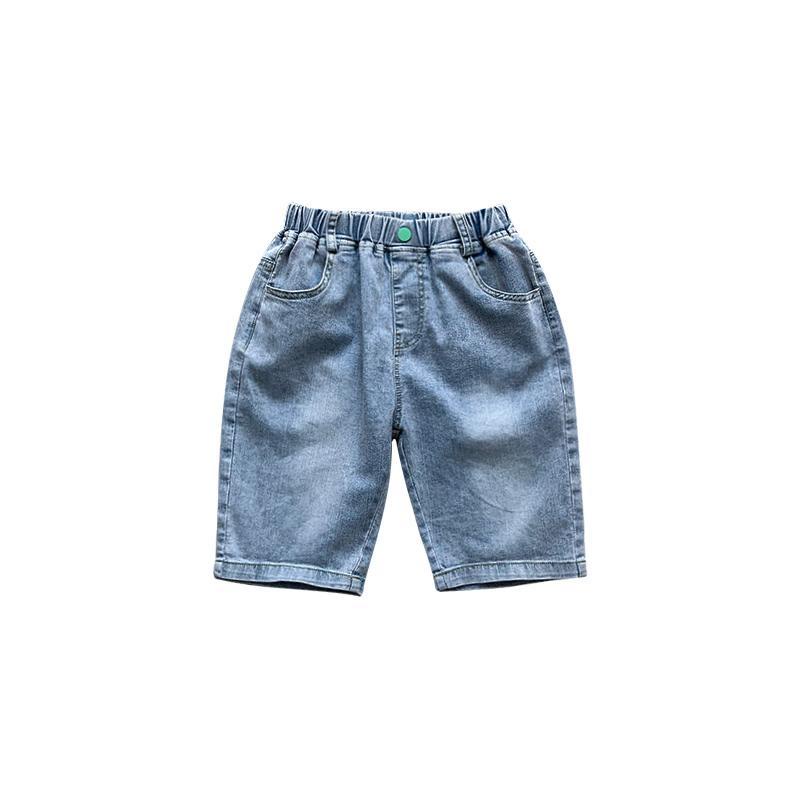 Quần Short Denim Cotton Thời Trang Mùa Hè Cho Bé