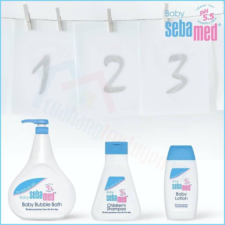 Sebamed Dầu Gội Dịu Nhẹ Không Cay Mắt Bé Baby Children's Shampoo pH5.5