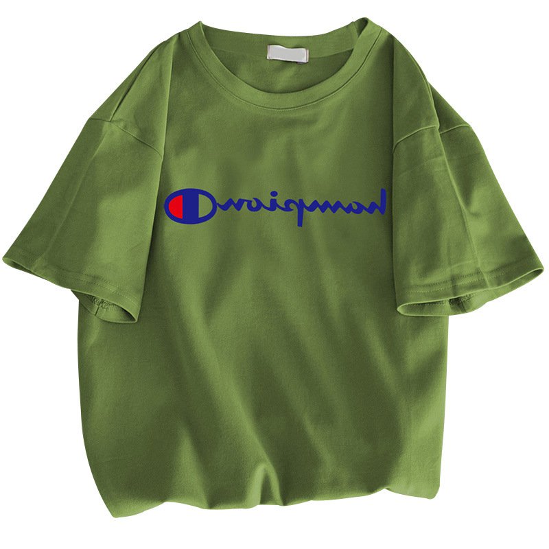 Áo thun tay lỡ dáng rộng in logo mới năm 2021 thời trang cho nữ | BigBuy360 - bigbuy360.vn