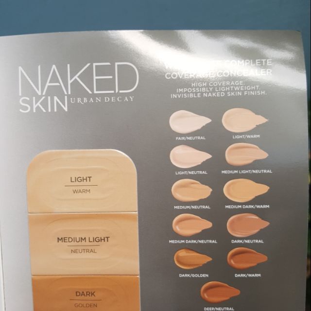 Kem nền naked sample