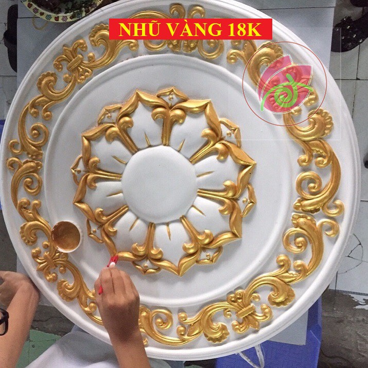 Sơn Nhũ Vàng 18K hệ Nước Yes Paint 200G