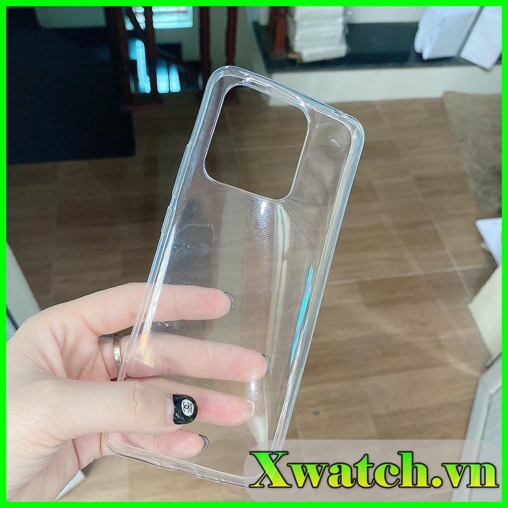 {Xả hàng} Ốp lưng silicon Redmi 12C Redmi 10C  Poco C40 trong suốt