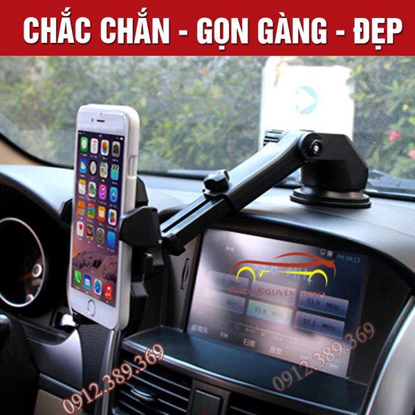 [ HÀNG MỚI VỀ ] Gía đỡ điện thoại cho ô tô có đế hút chân không | BigBuy360 - bigbuy360.vn