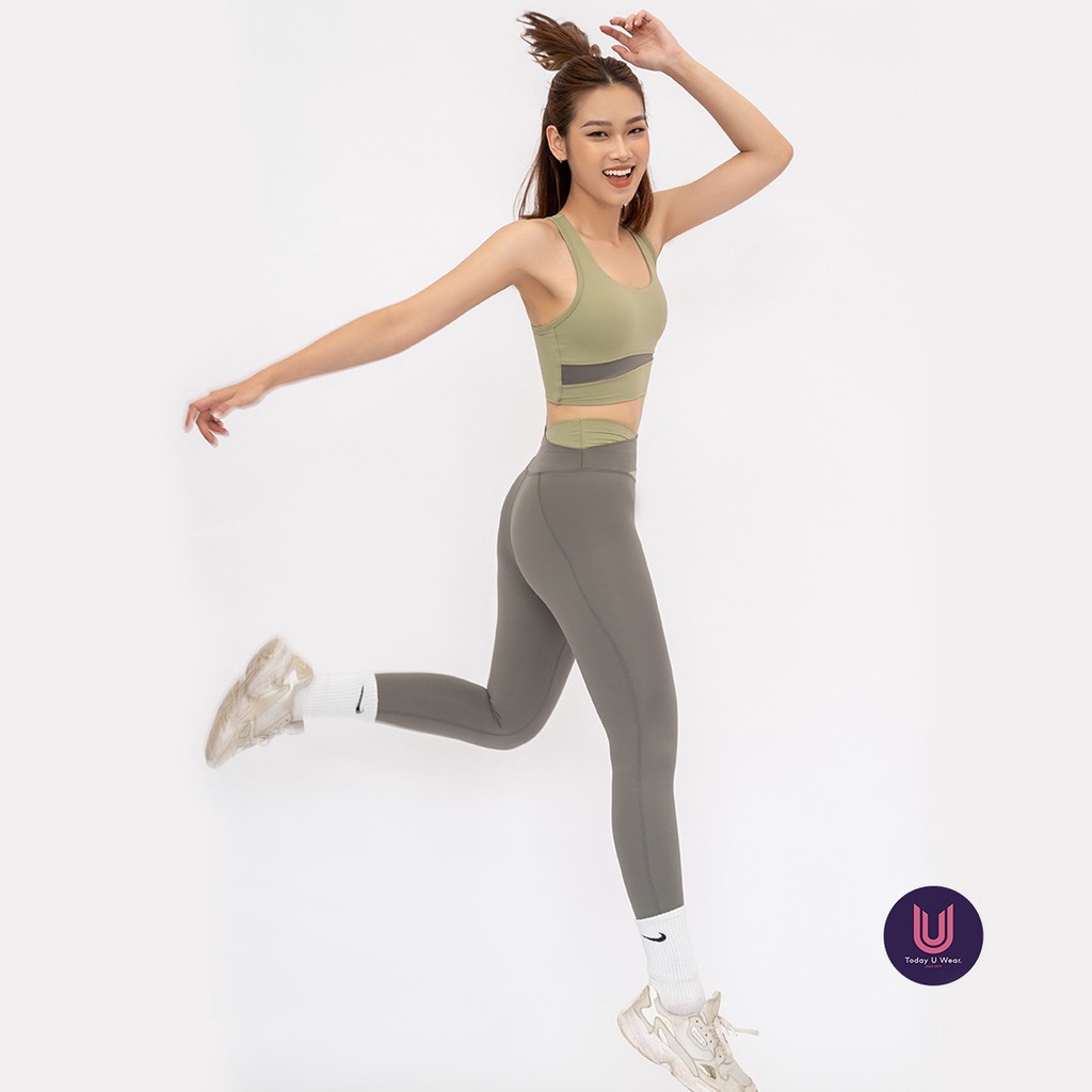 Quần tập bra gym yoga thể thao nữ Static tôn dáng Today U Wear